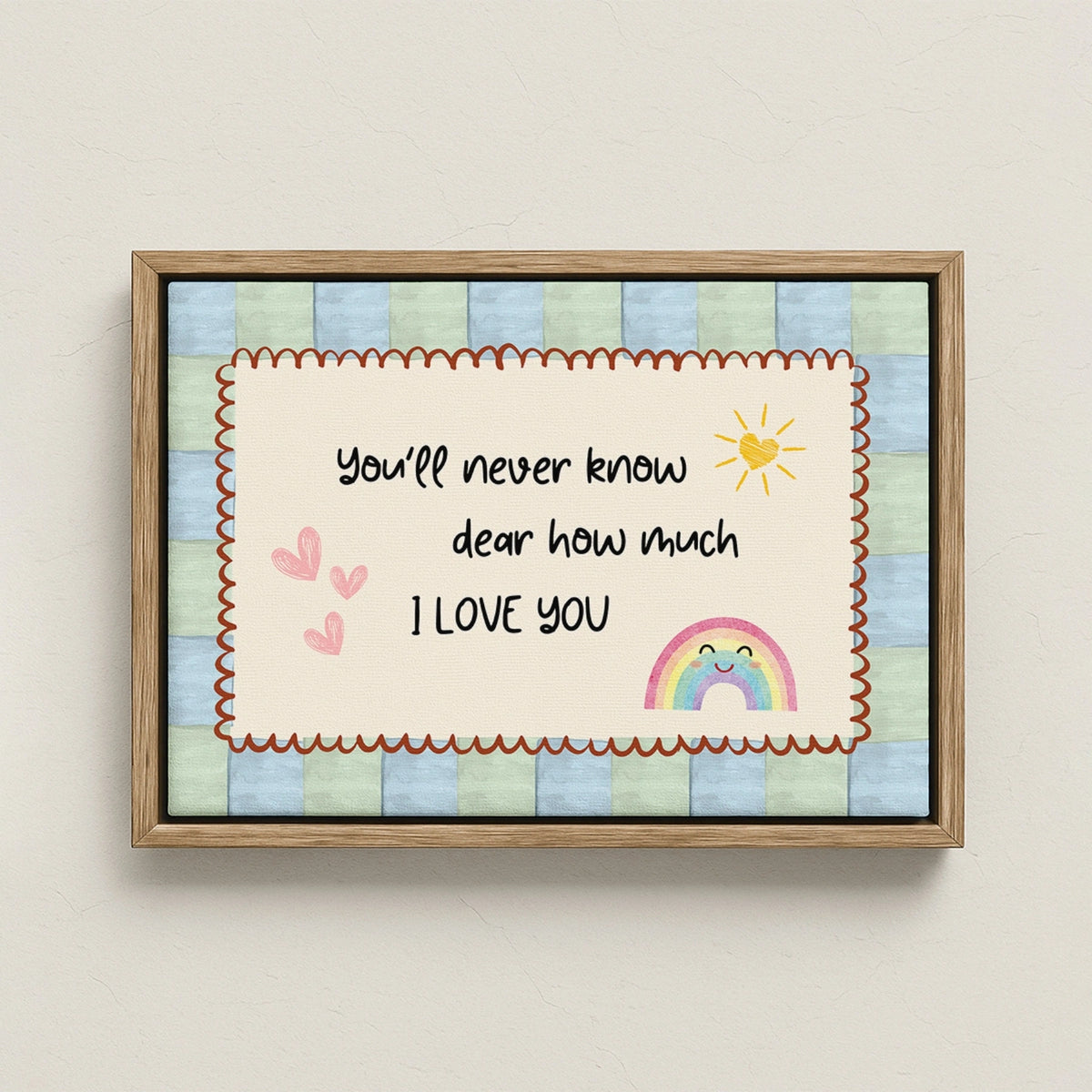 Framed canvas
