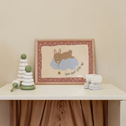 Sleeping Bunny – Nursery & kids wall art