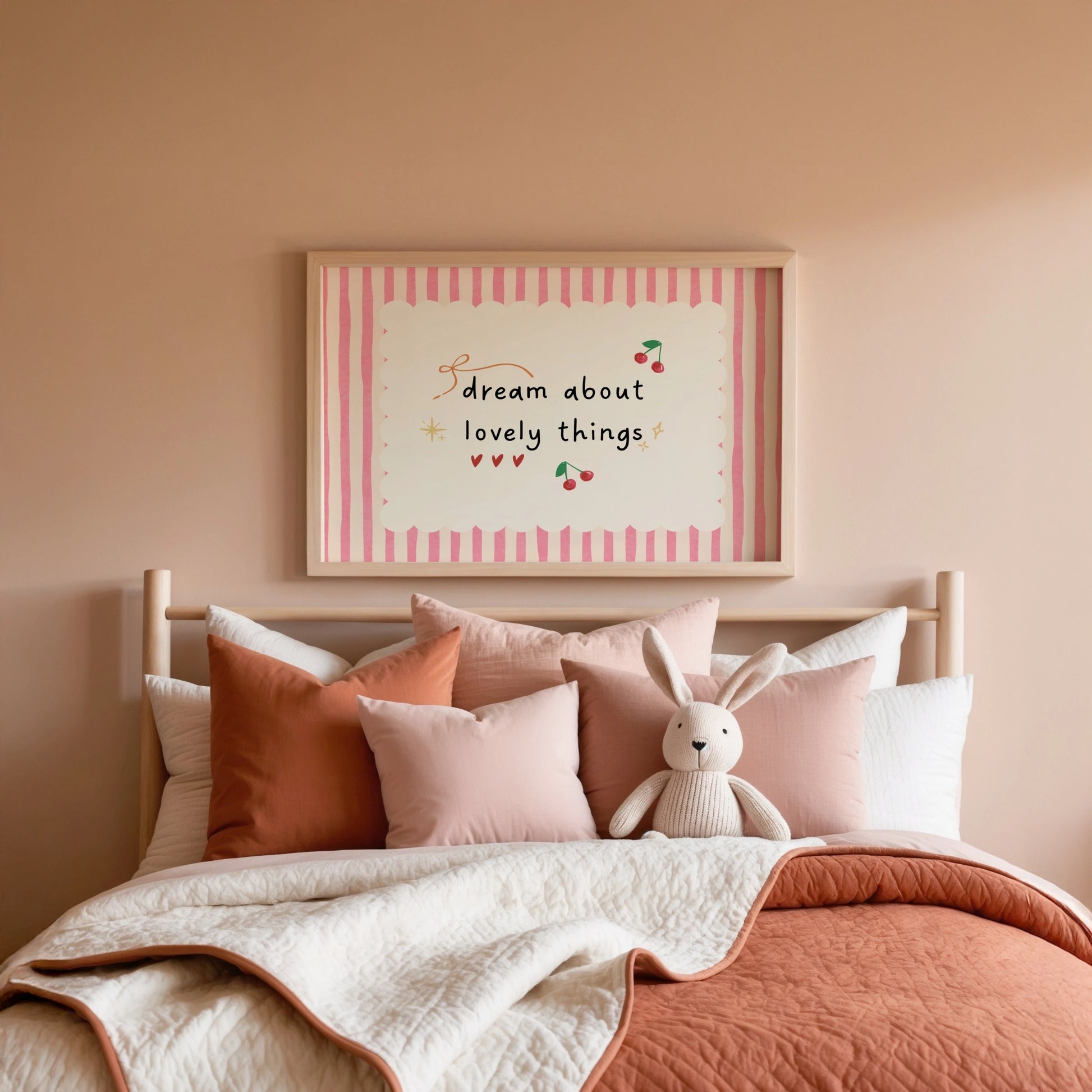 Décoration murale douce pour chambre d'enfant
