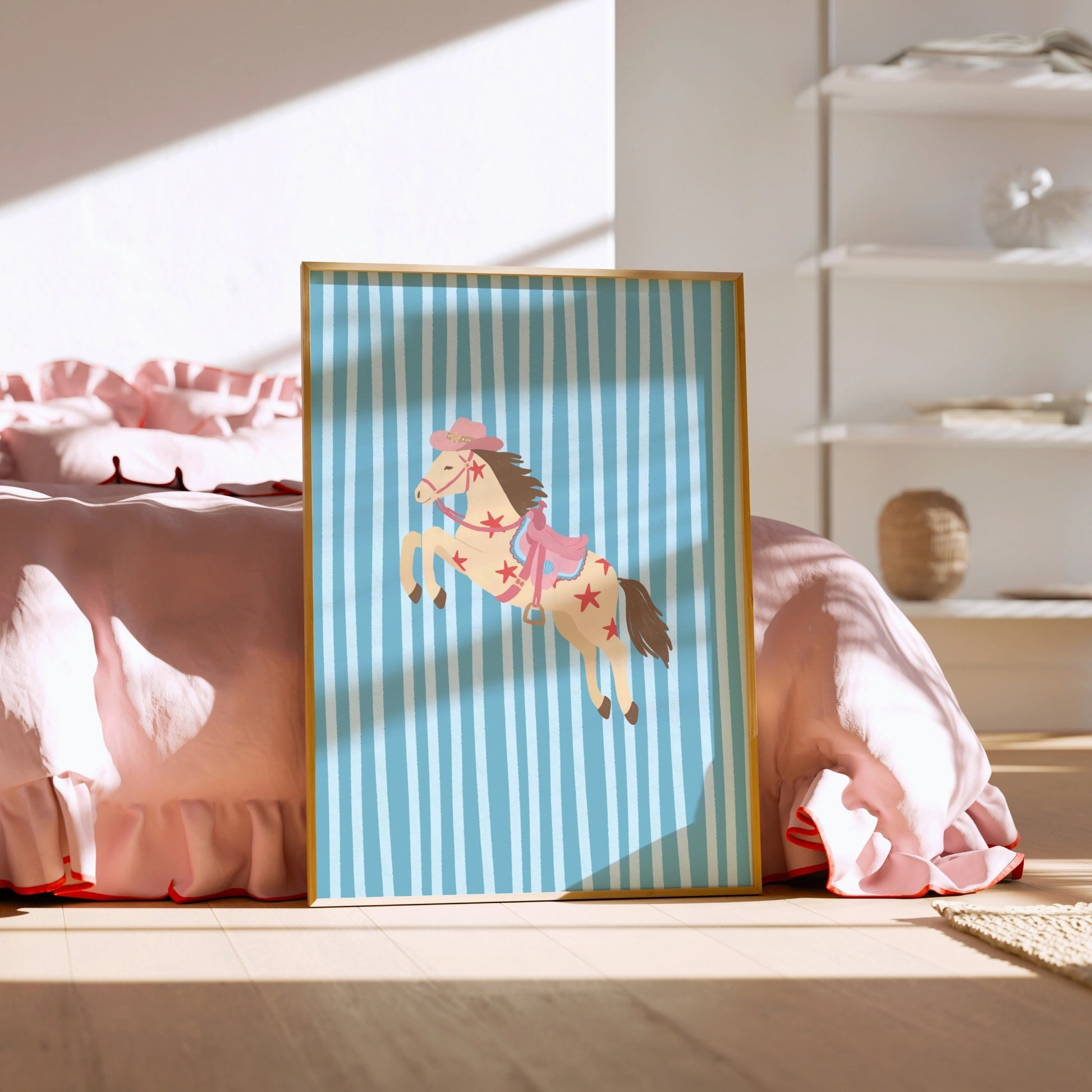 Rodeo Pony Decor Wall Art