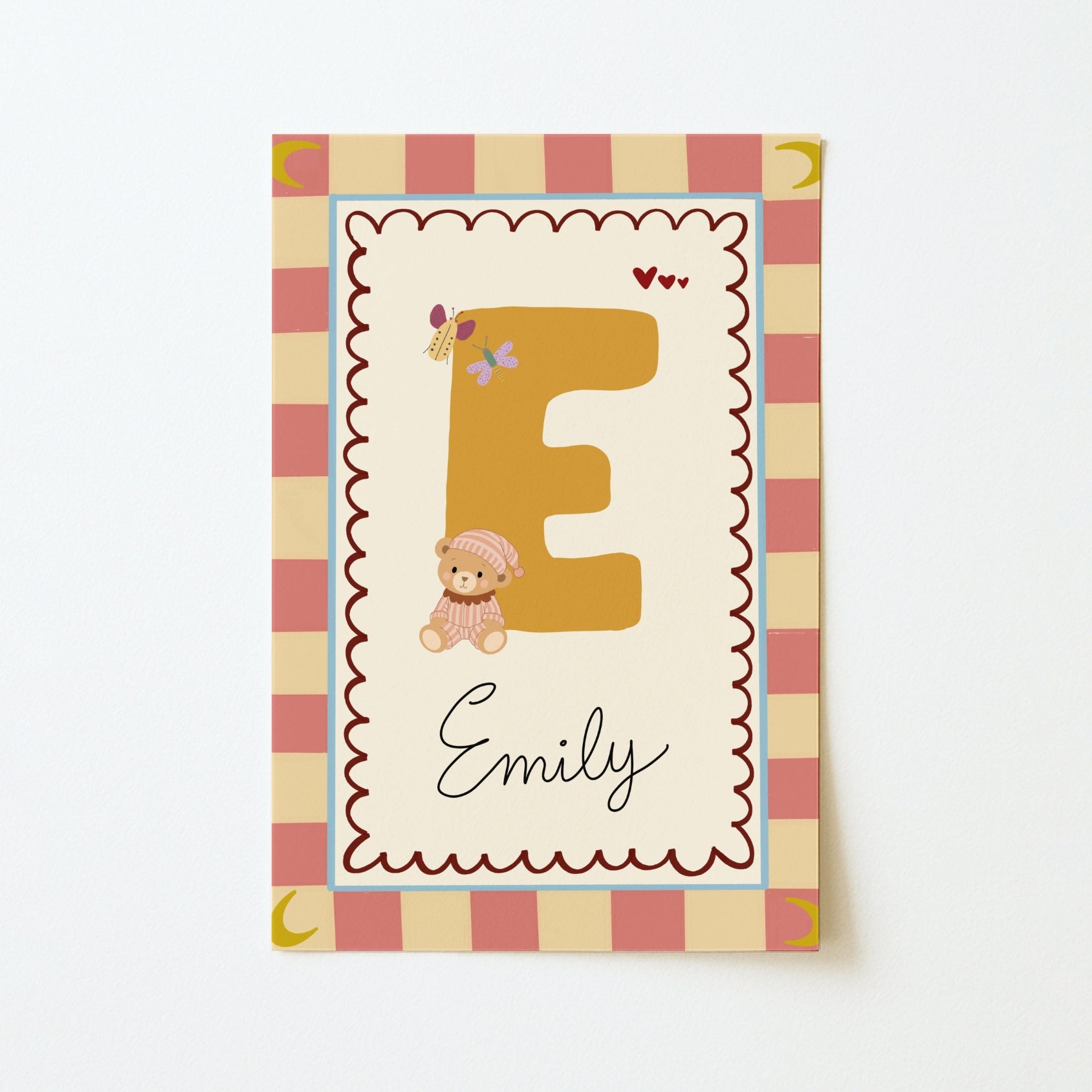 Decoración Personalizada con Nombre para Guardería
