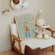 Cute Monkey – Nursery & kids wall art
