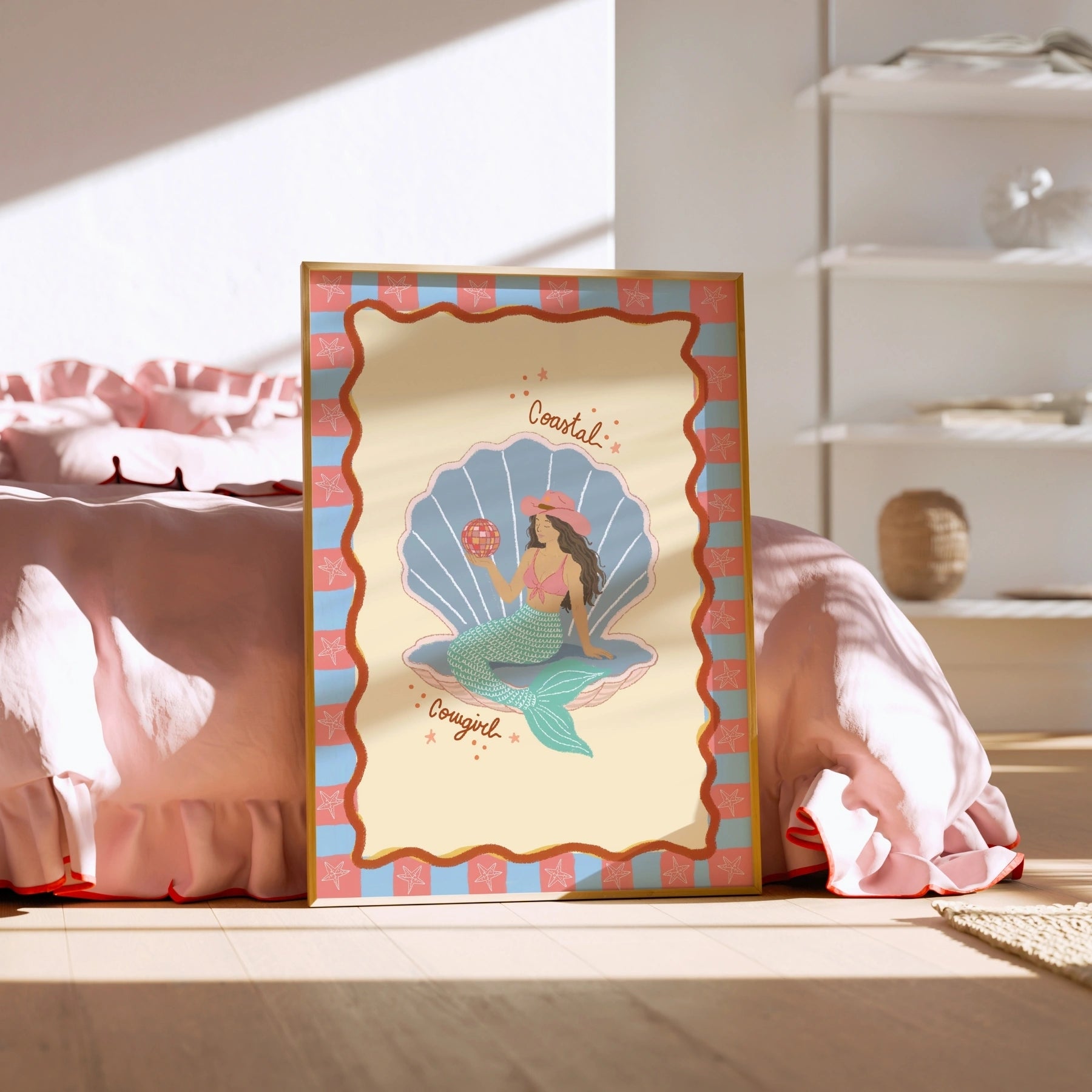 Western Mermaid Print