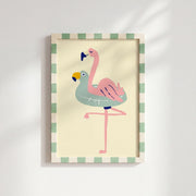 Flamingo Float – Coastal Wall Art