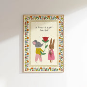 A Friend Is a Gift from God – Nursery & kids wall art