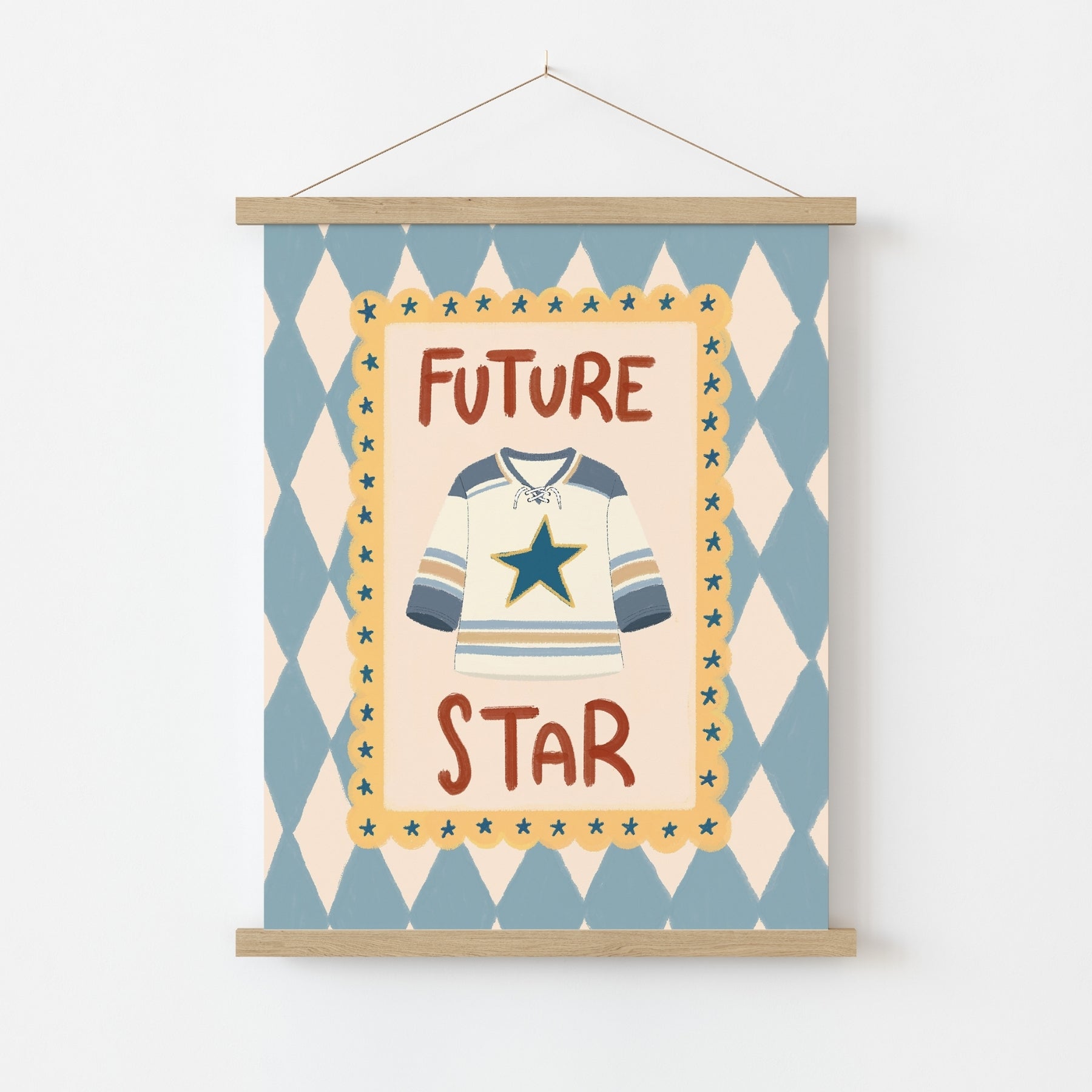 Future Star Hockey Wall Art