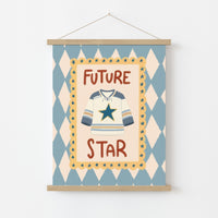 Future Star Hockey Wall Art