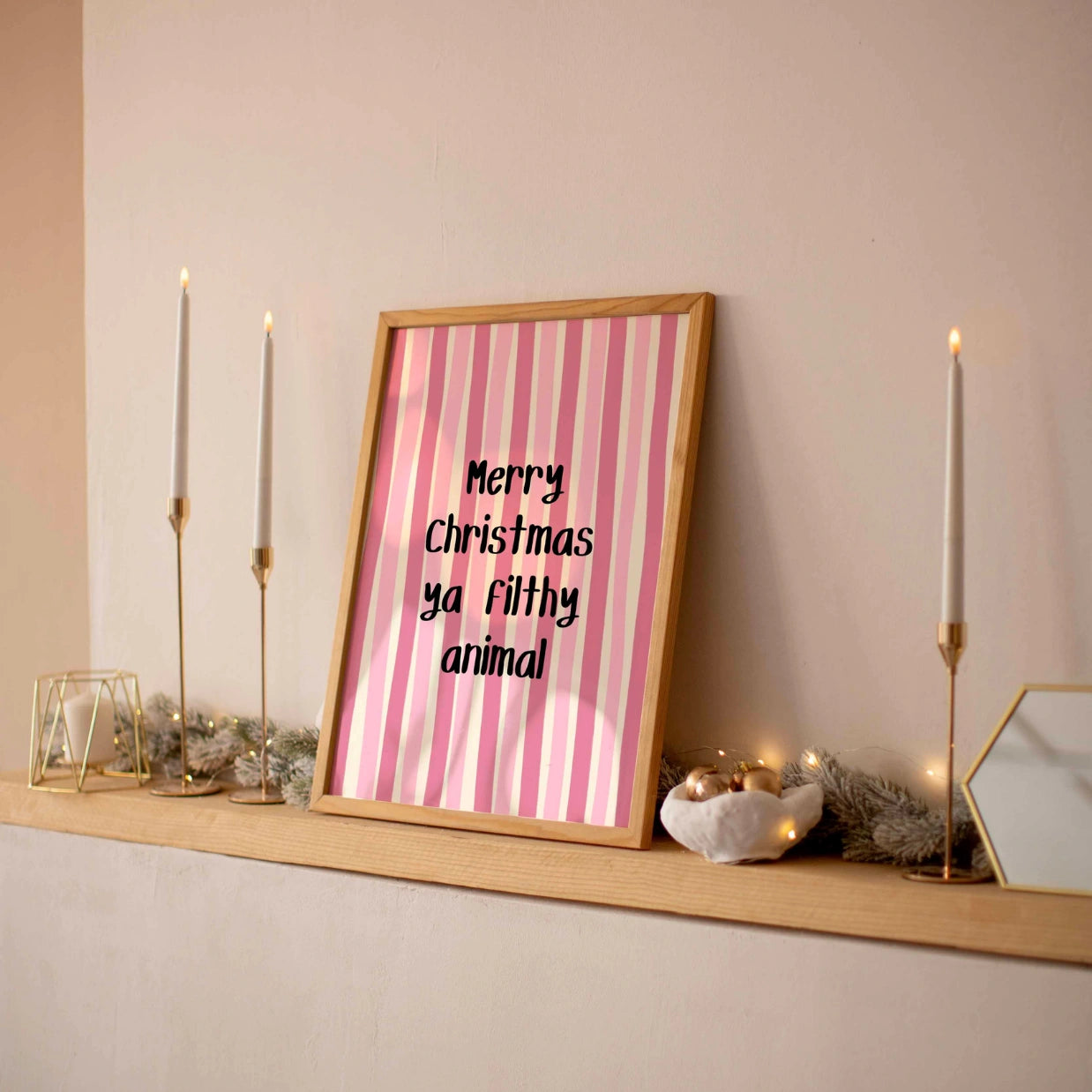 Minimal Holiday Poster