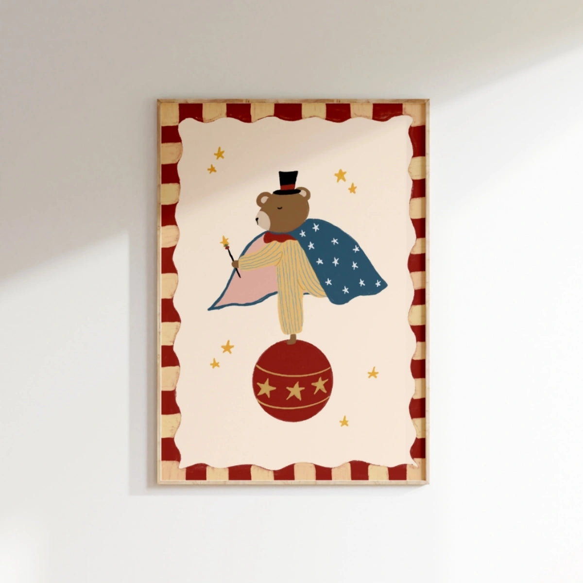 Magic Animal Wall Art, Circus Nursery Decor
