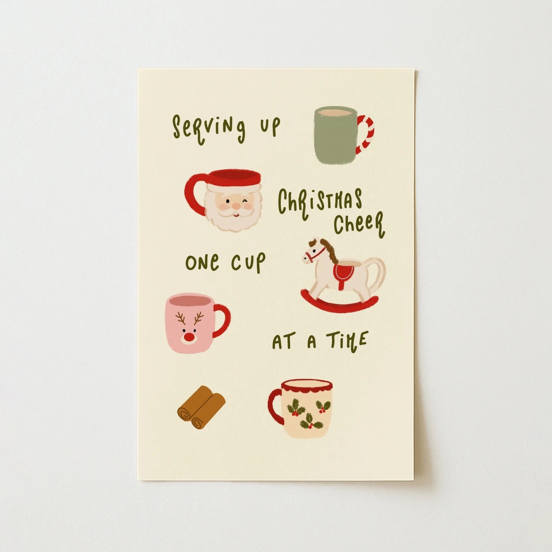 Christmas Cheer Coffee Mugs – Póster de Navidad