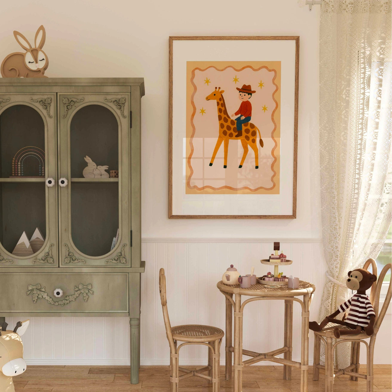 Cowboy Nursery Print