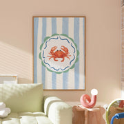 Crab Coastal - Poster costiero