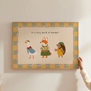 Woodland Animals – Nursery & kids wall art
