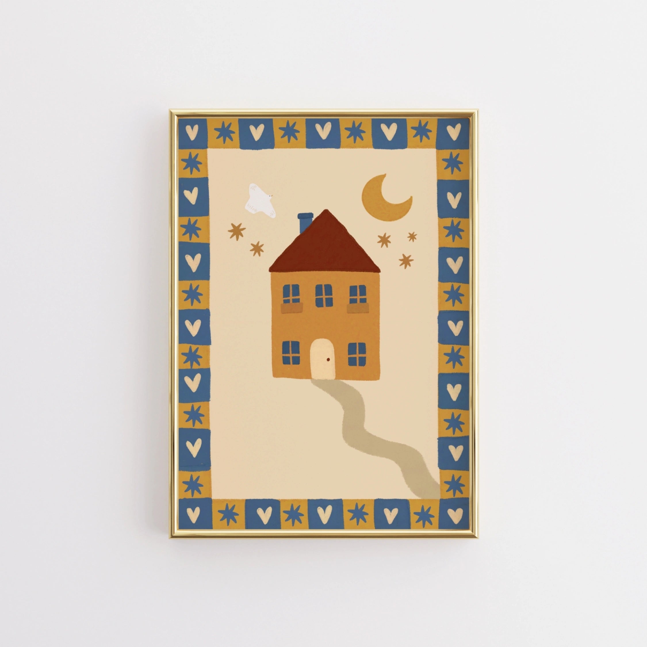 Stampa per la cameretta dei piccoli sognatori