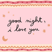 Good Night, Love You – Nursery & Kids Wall Art