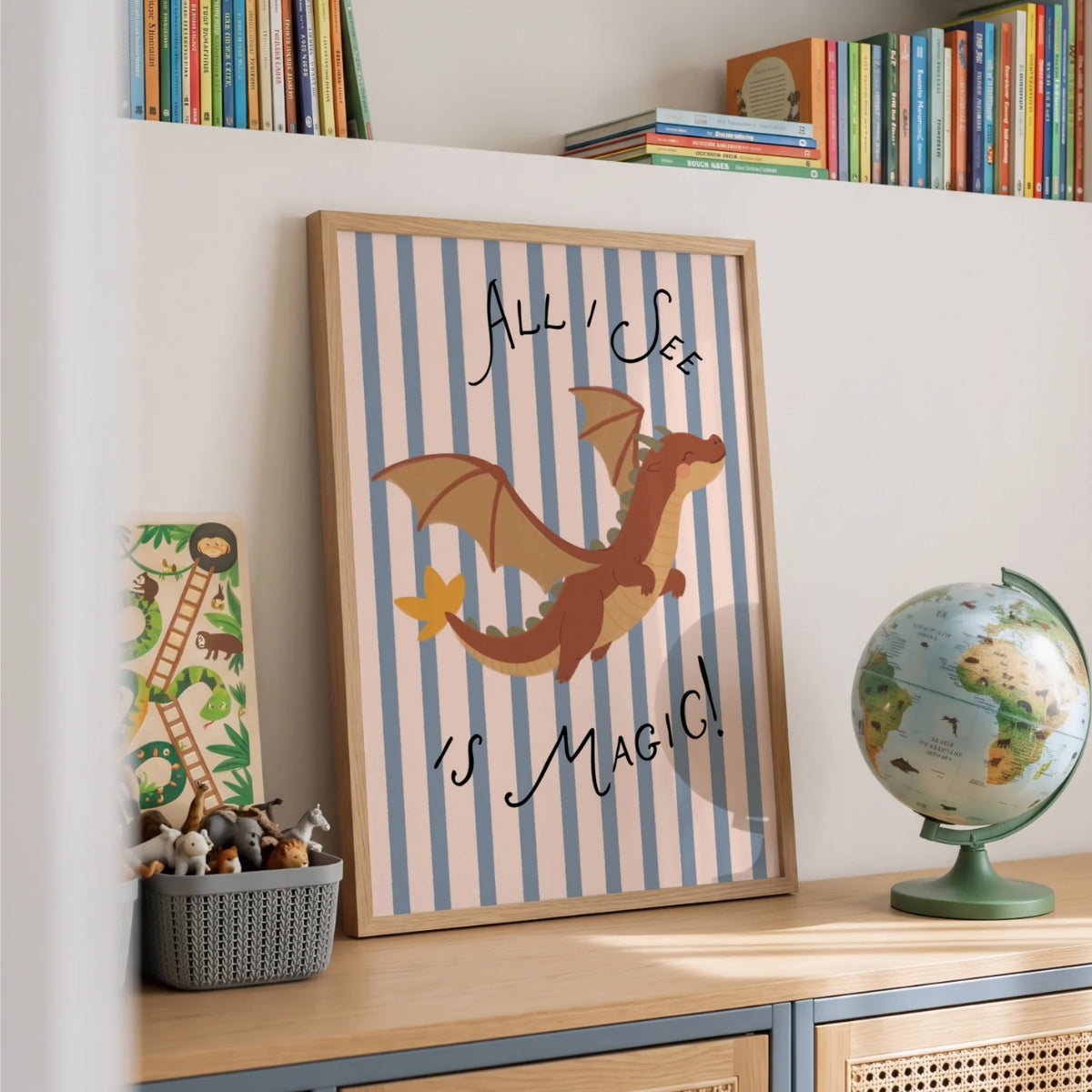 All I See Is Magic – Nursery & Kids Wall Art