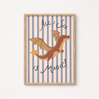 All I See Is Magic – Nursery & Kids Wall Art