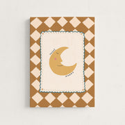 Sweet Dreams Moon – Nursery & Kids Canvas Wall Art