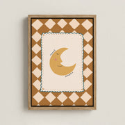 Sweet Dreams Moon – Nursery & Kids Canvas Wall Art