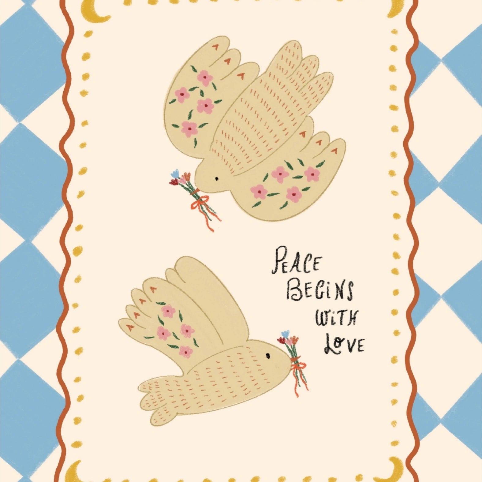 Décoration de chambre d'enfant Dove Faith