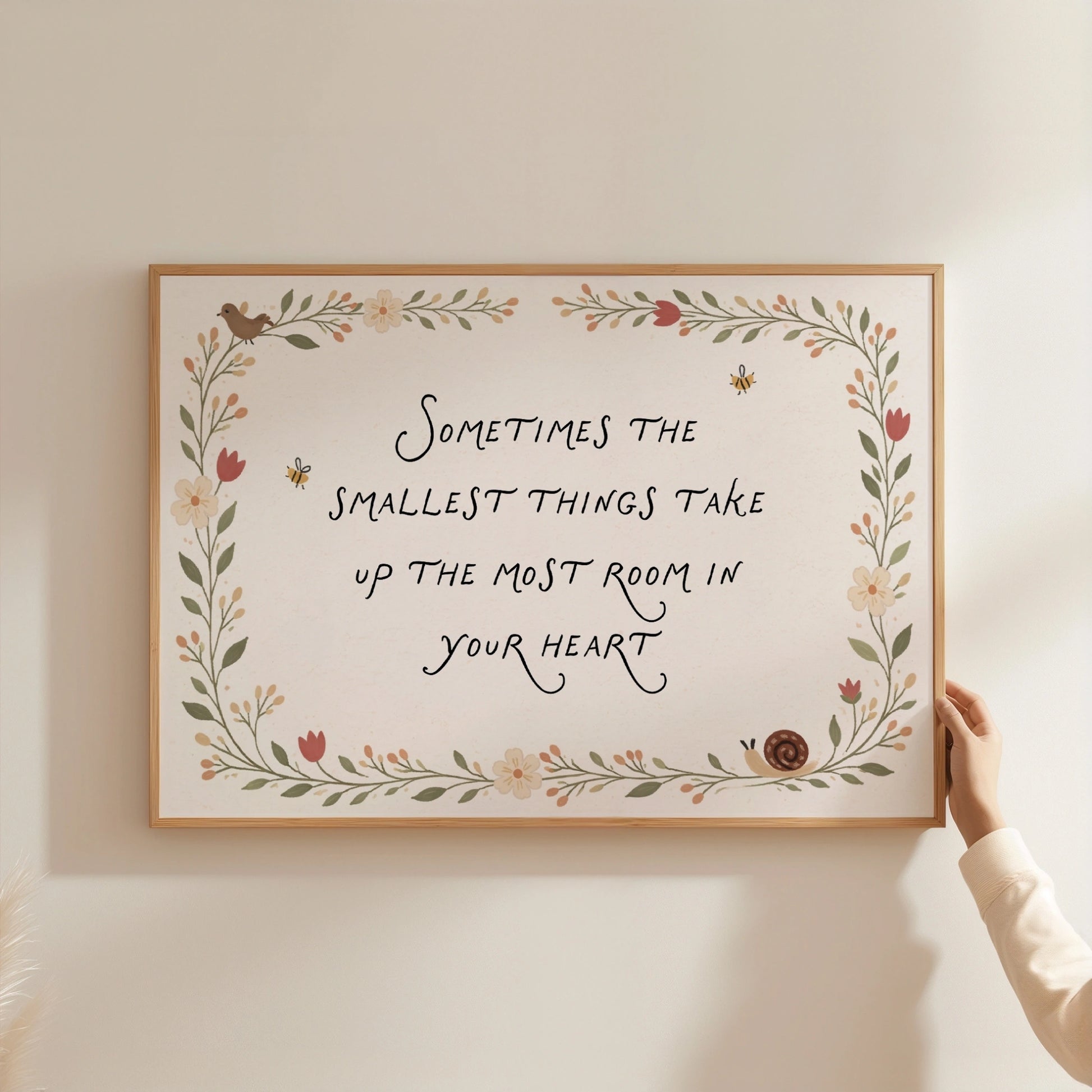 Poster con dolce citazione