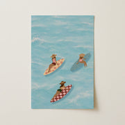 Ocean Surfers – Coastal Wall Art