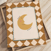 Sweet Dreams Moon – Nursery & Kids Canvas Wall Art