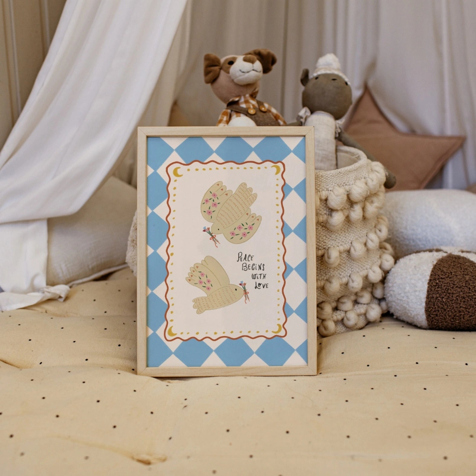 Décoration de chambre d'enfant Dove Faith