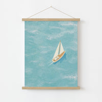 Sailboat Ocean Wall Art