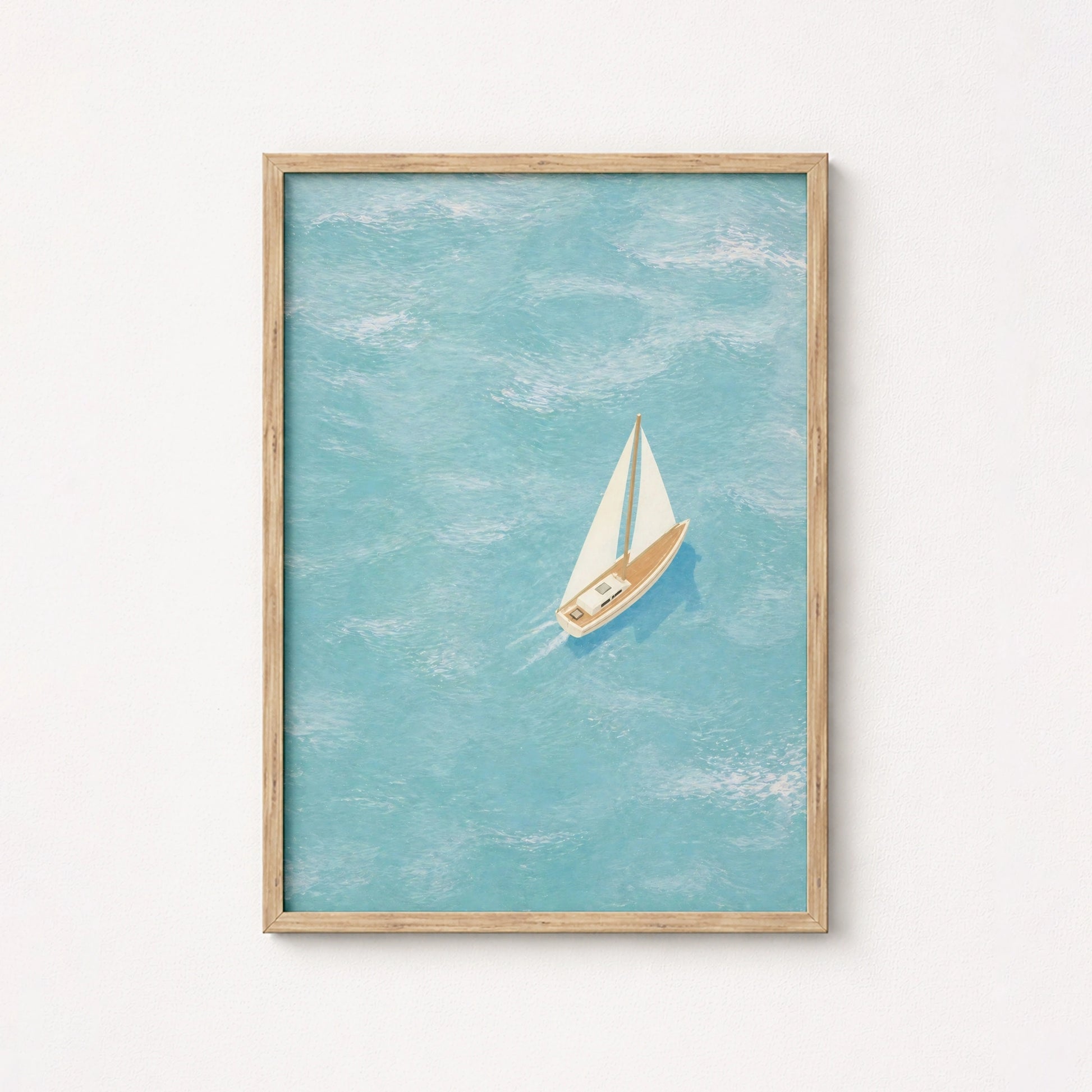 Sailboat Ocean Wall Art