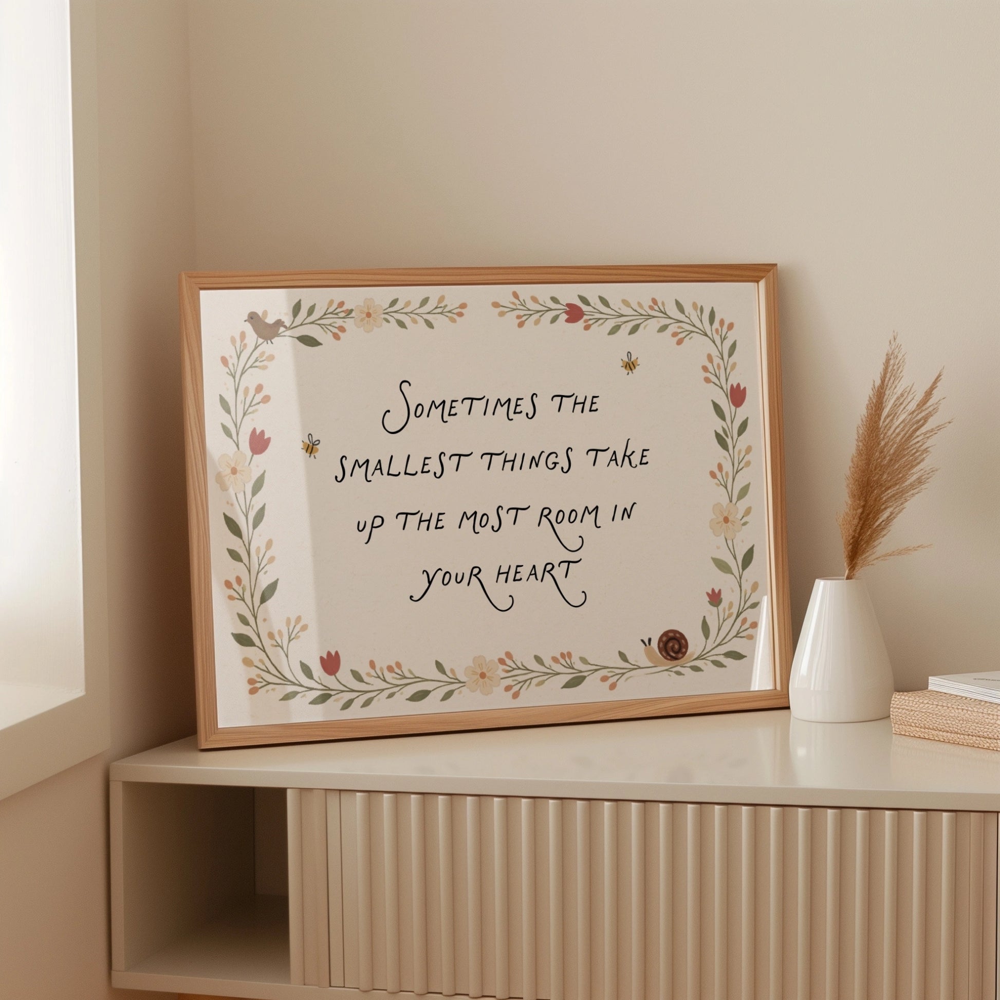 Poster con dolce citazione