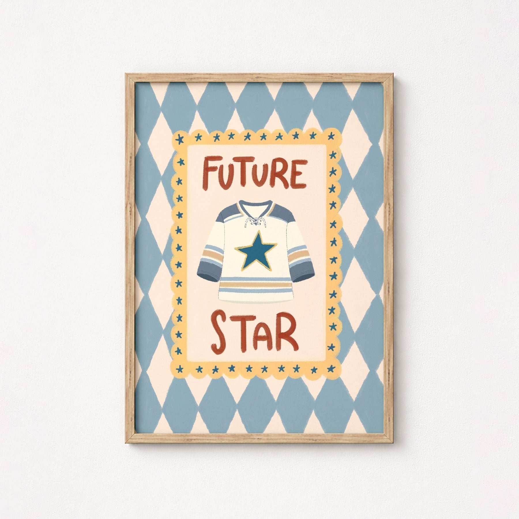 Future Star Hockey Wall Art
