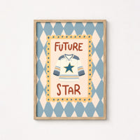 Future Star Hockey Wall Art