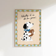 Whimsical Dalmatian – Poster per bambini