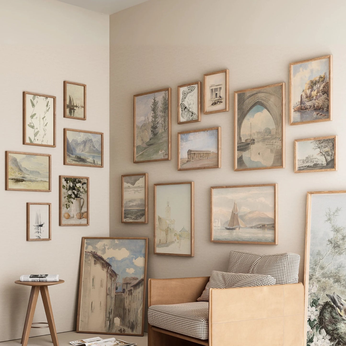 Neutral Summer Vintage Wall Art – 180 Aesthetic Digital Prints