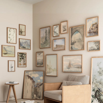 Neutral Summer Vintage Wall Art – 180 Aesthetic Digital Prints