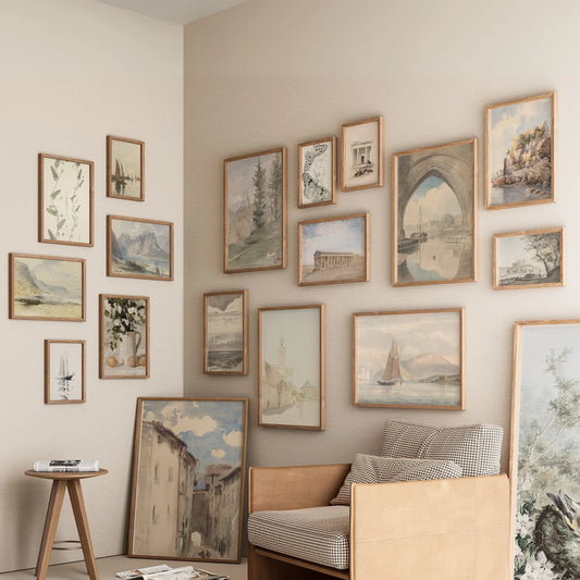 Neutral Summer Vintage Wall Art – 180 Aesthetic Digital Prints