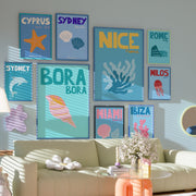 Preppy Travel Wall Art Bundle – 100+ Printable Designs