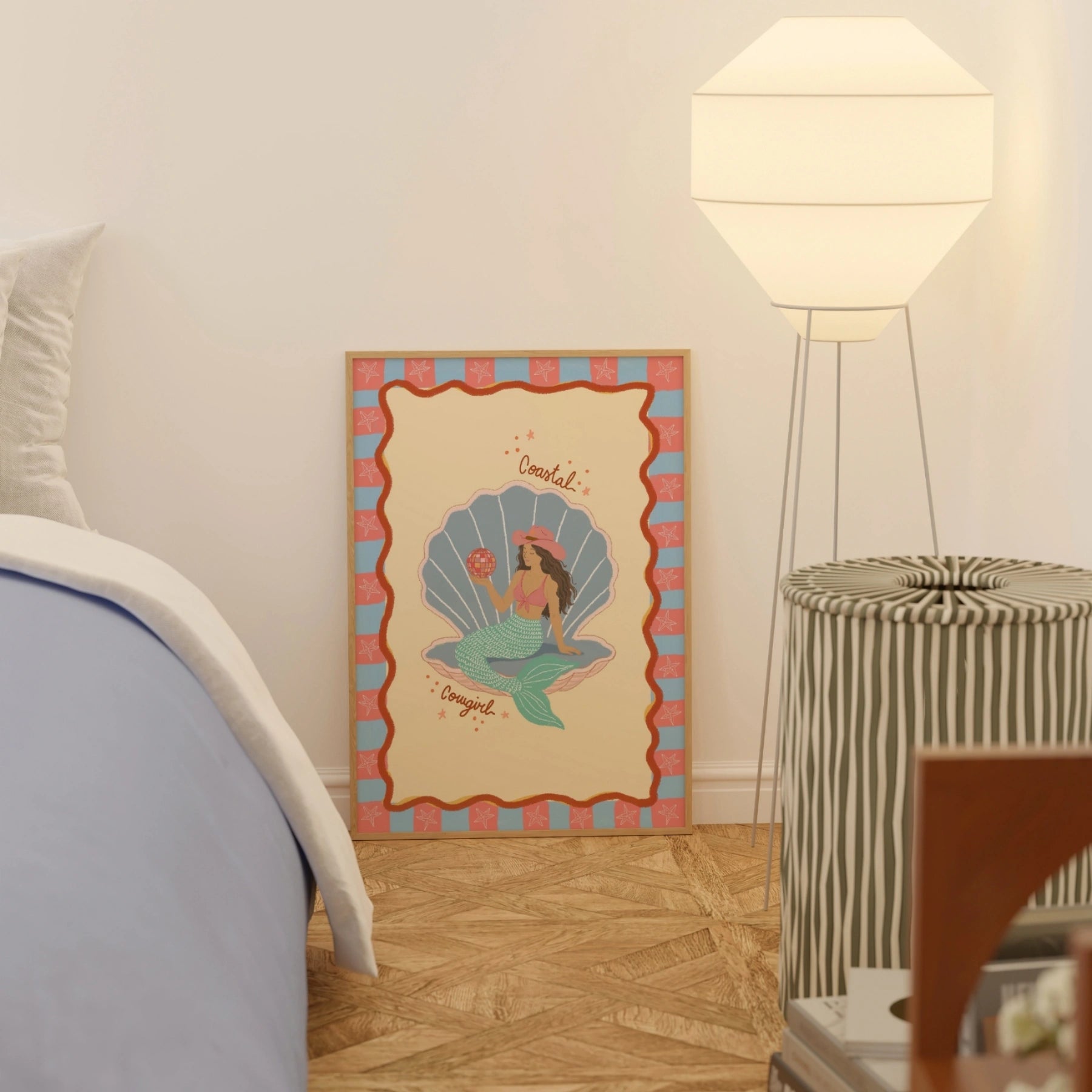 Western Mermaid Print
