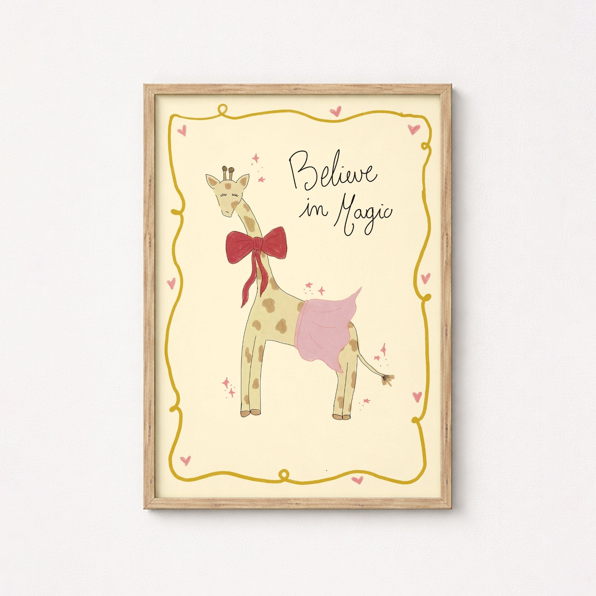 Believe in Magic Nursery Print