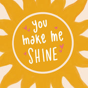 You Make Me Shine – Nursery & kids wall art
