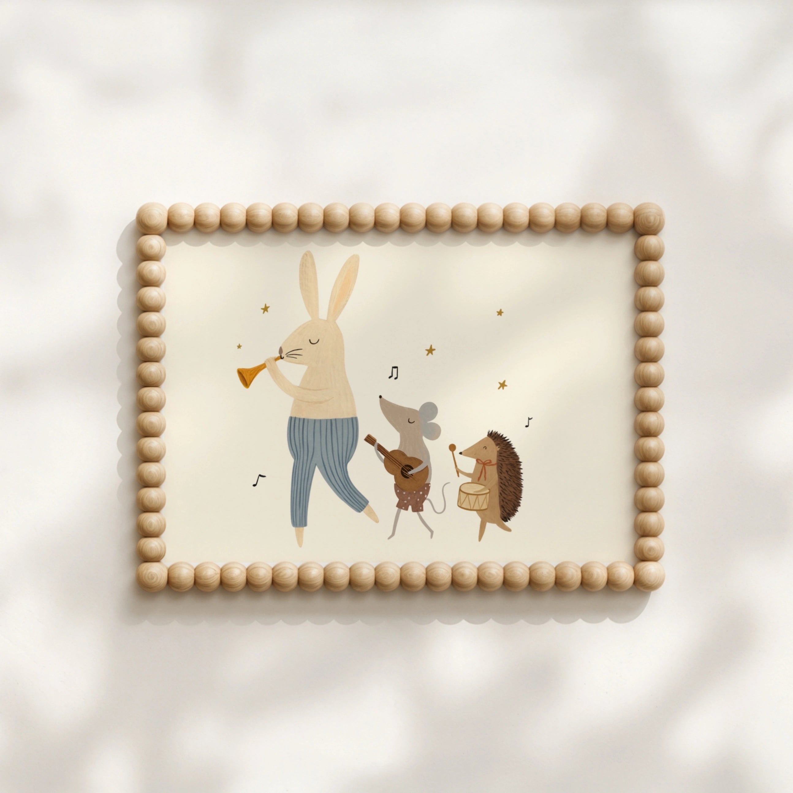 Retro Musical Nursery Decor, Vintage Nursery Decor