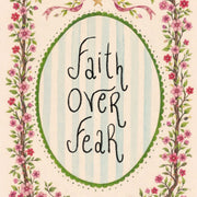 Faith Over Fear – Christian Wall Art
