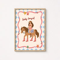 Lucky Cowgirl Wall Art