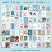 Bookish Wall Art Bundle – 400+ Printable Designs