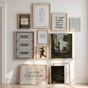 Dark Academia Wall Art Bundle – 70+ Printable Designs