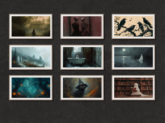 Halloween Decor, over 150 Frame Tv Il mio negozio