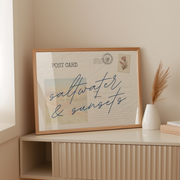Saltwater and Sunsets – Coastal Wall Art