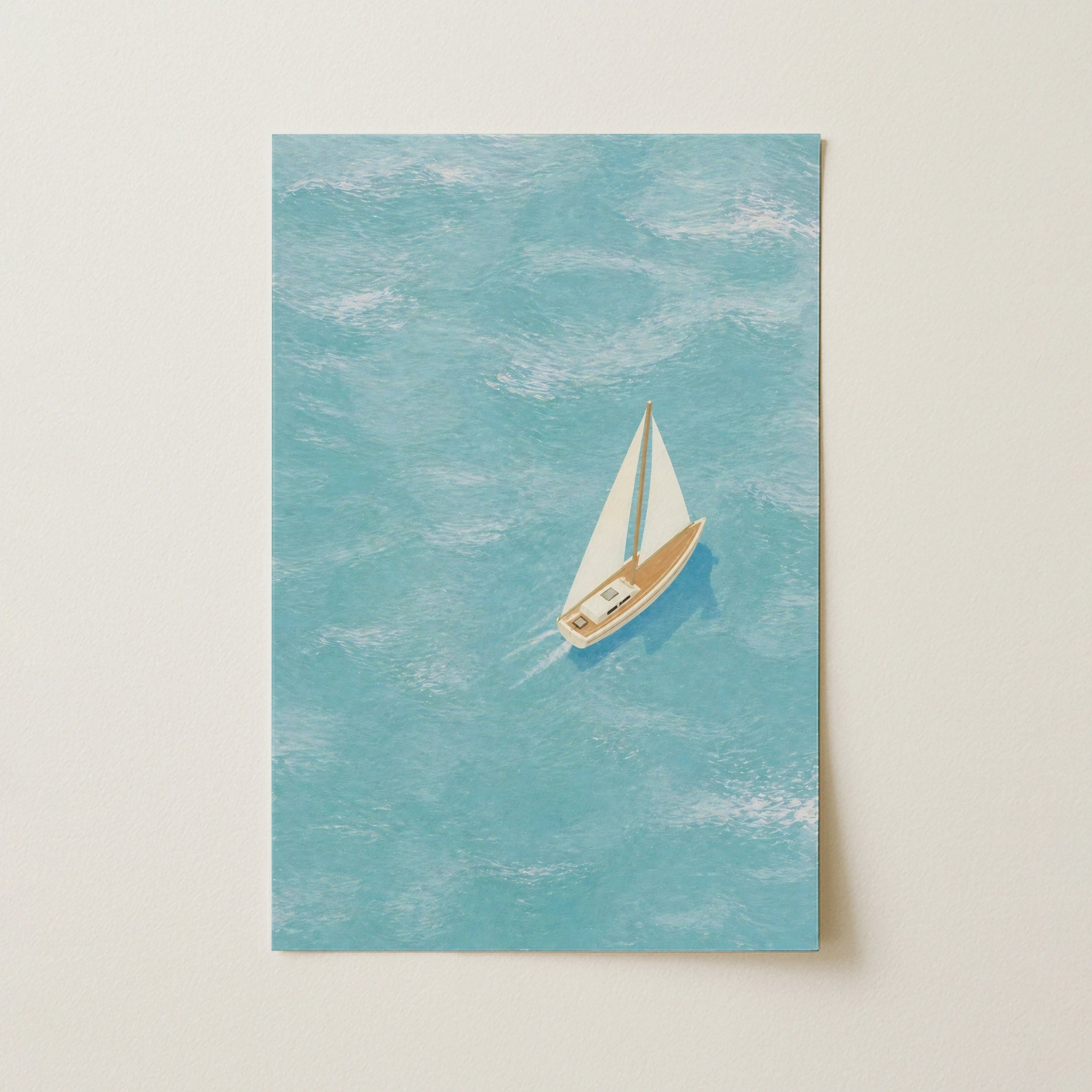 Sailboat Ocean Wall Art