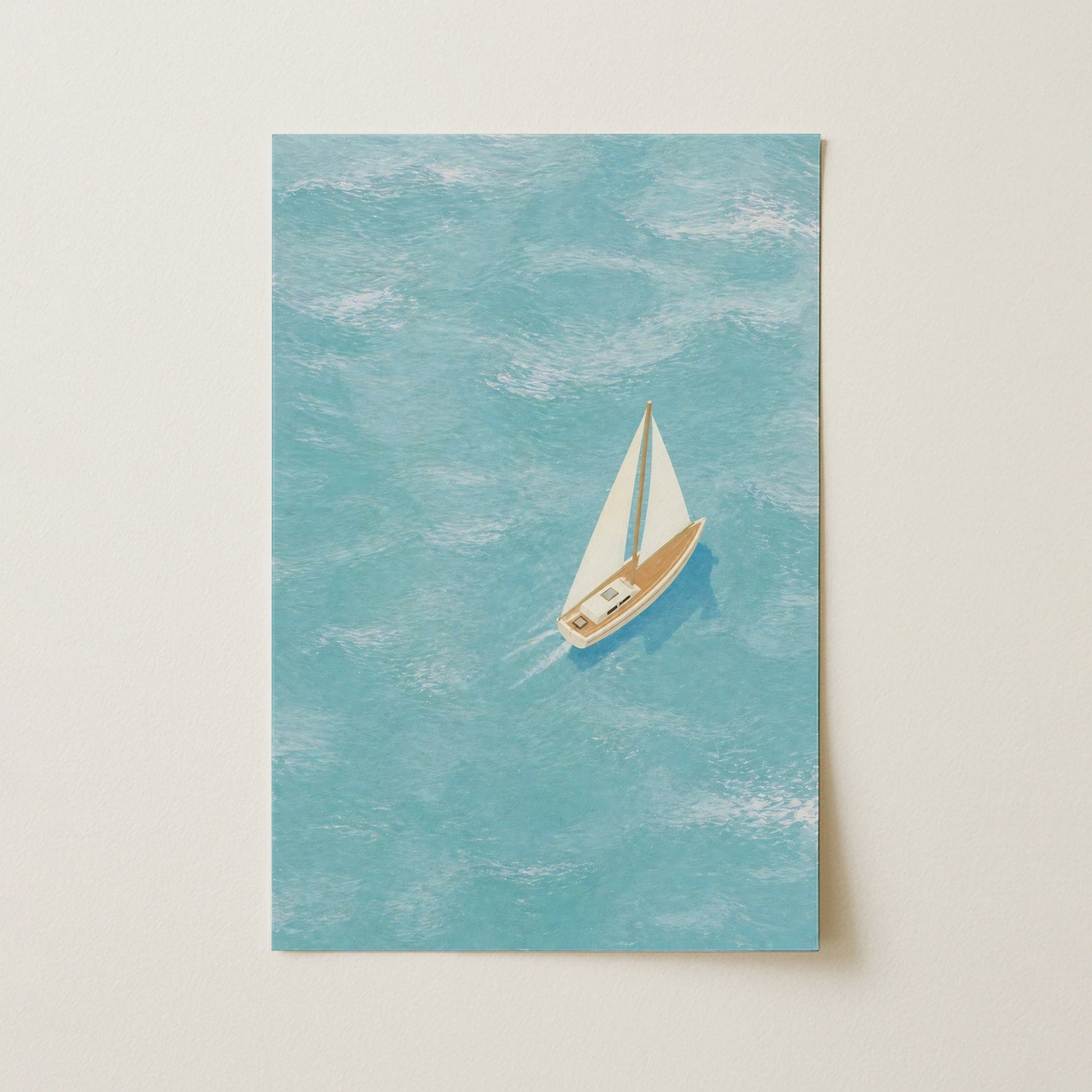 Sailboat Ocean Wall Art